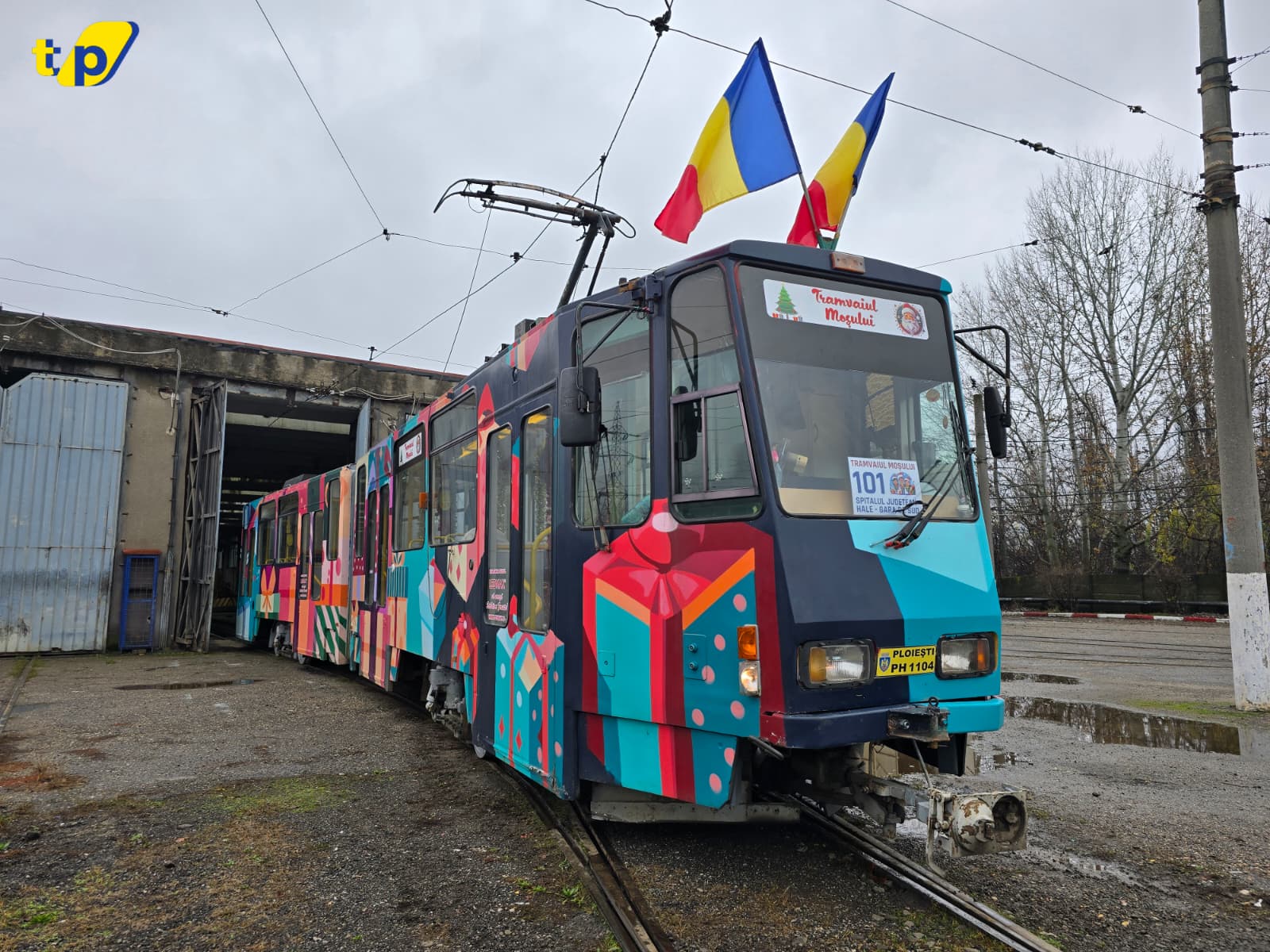 Tramvaiul lui Moș Crăciun